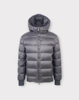 BLACK PUFFER JACKET - Aumille