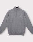 GREY QUARTER ZIP - Aumille