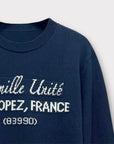 UNITÉ NAVY KNITWEAR - Aumille