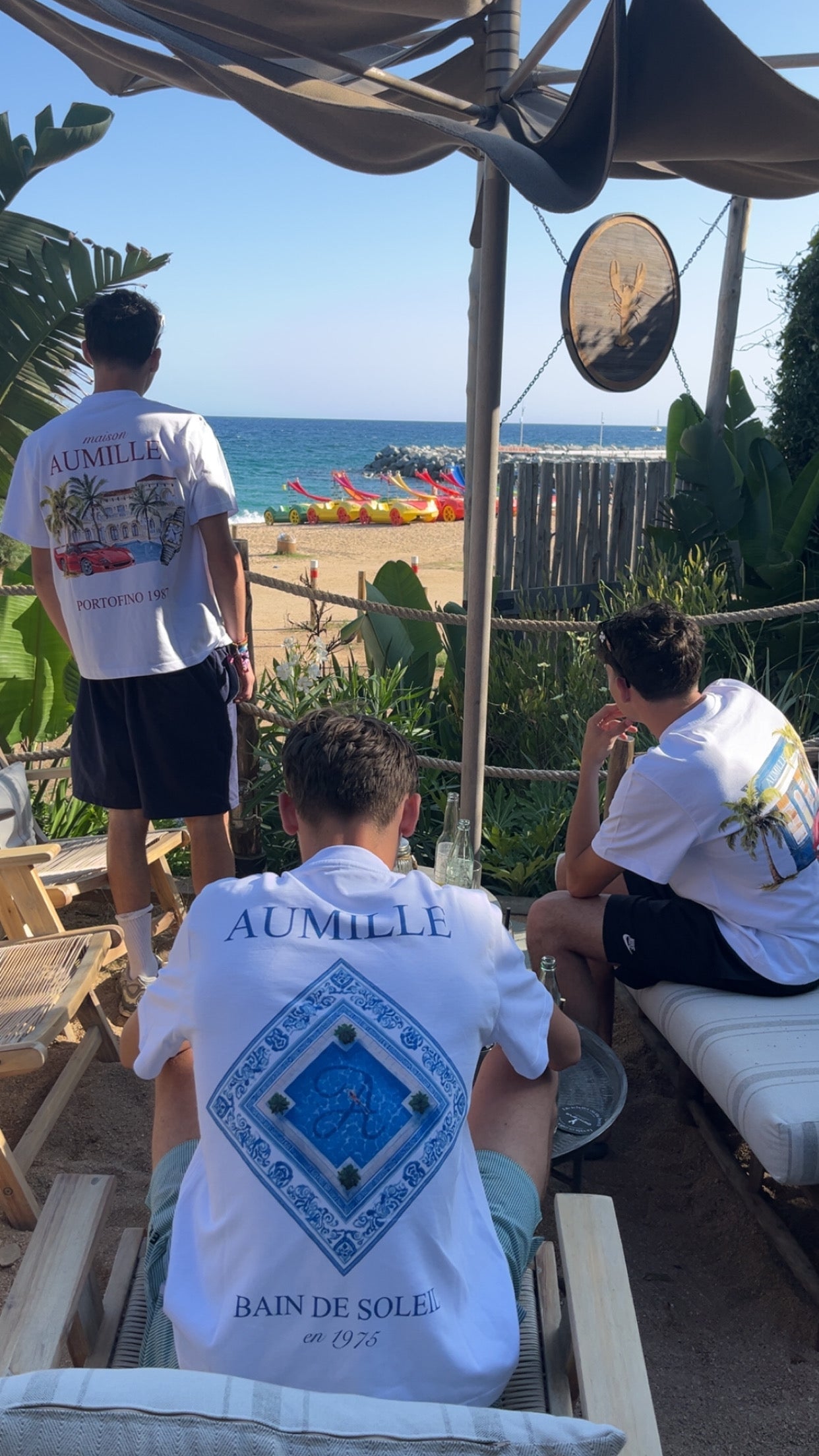 BAIN DE SOLEIL T - SHIRT - Aumille