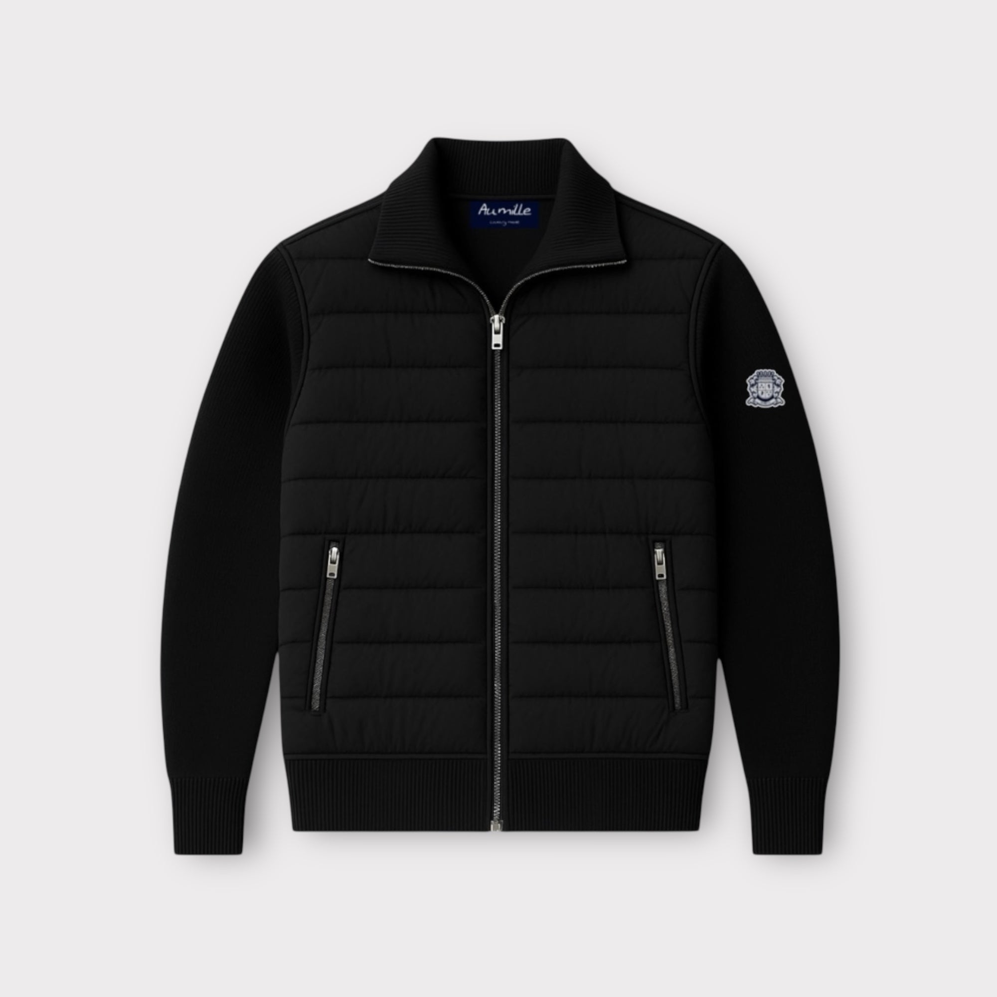 BLACK CARDIGAN - Aumille