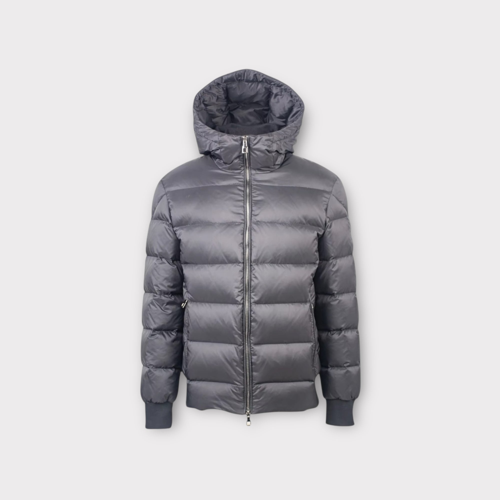 BLACK PUFFER JACKET - Aumille