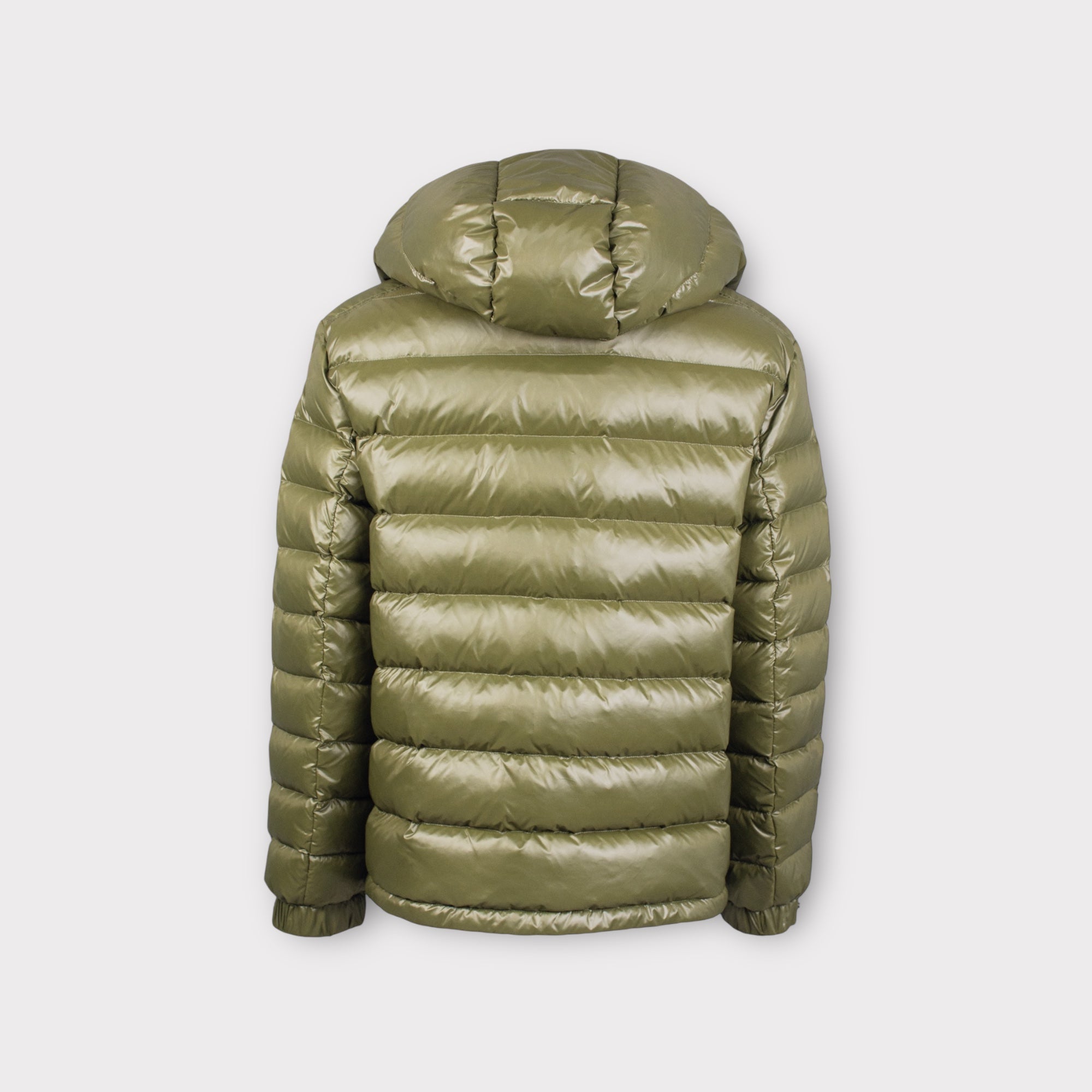 GREEN PUFFER JACKET - Aumille