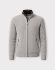GREY FUR ZIP - UP - Aumille