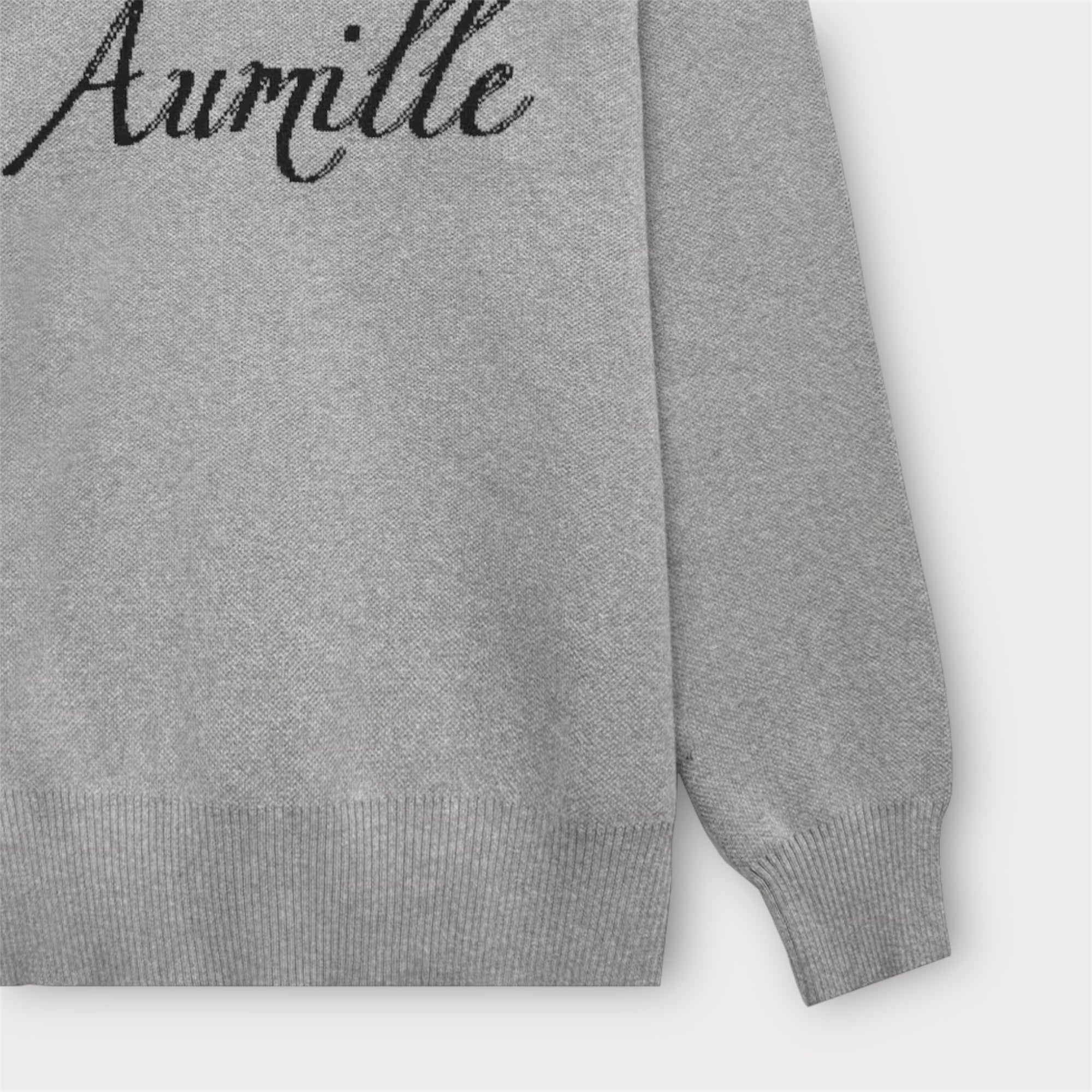 GREY SWEATER - Aumille