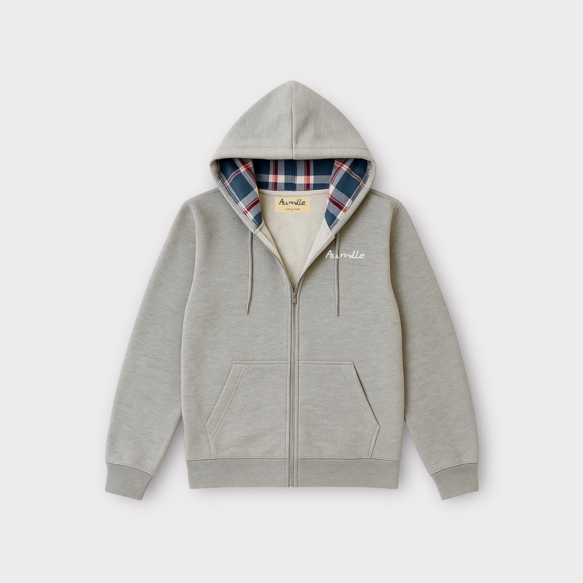 GREY ZIPPER - Aumille