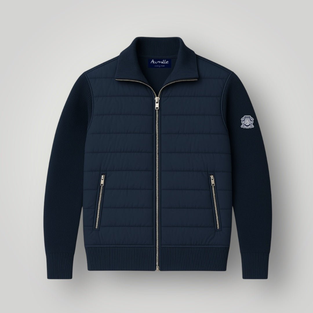 NAVY CARDIGAN - Aumille