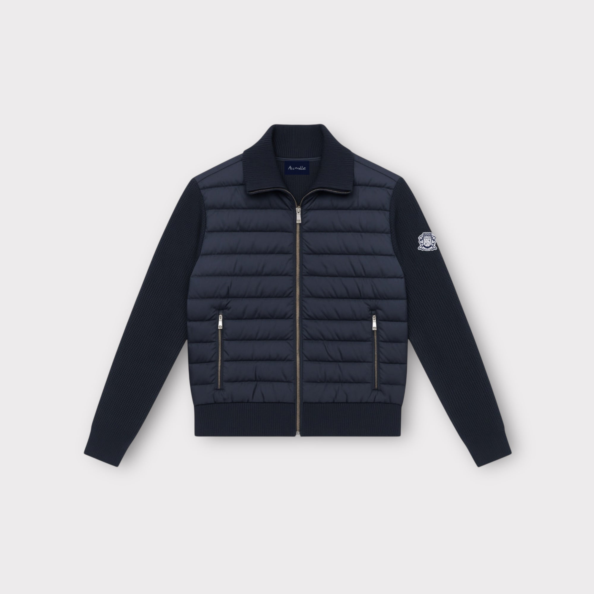 NAVY CARDIGAN - Aumille