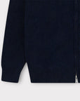 NAVY FUR ZIP - UP - Aumille