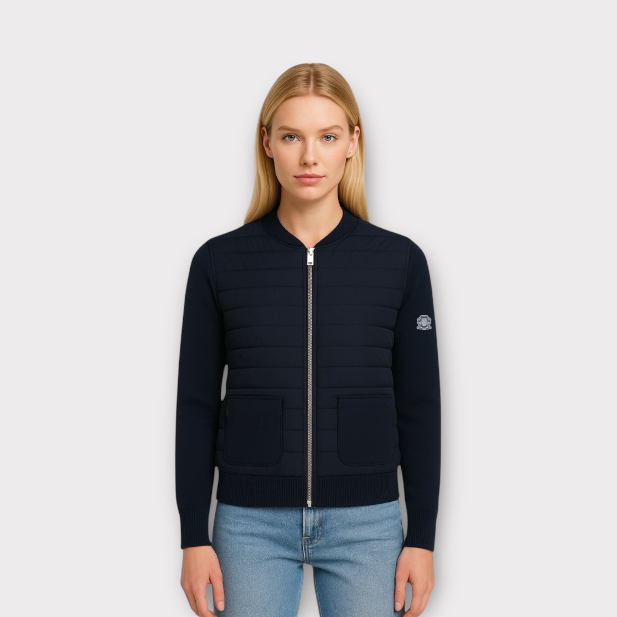 NAVY GIRL CARDIGAN - Aumille