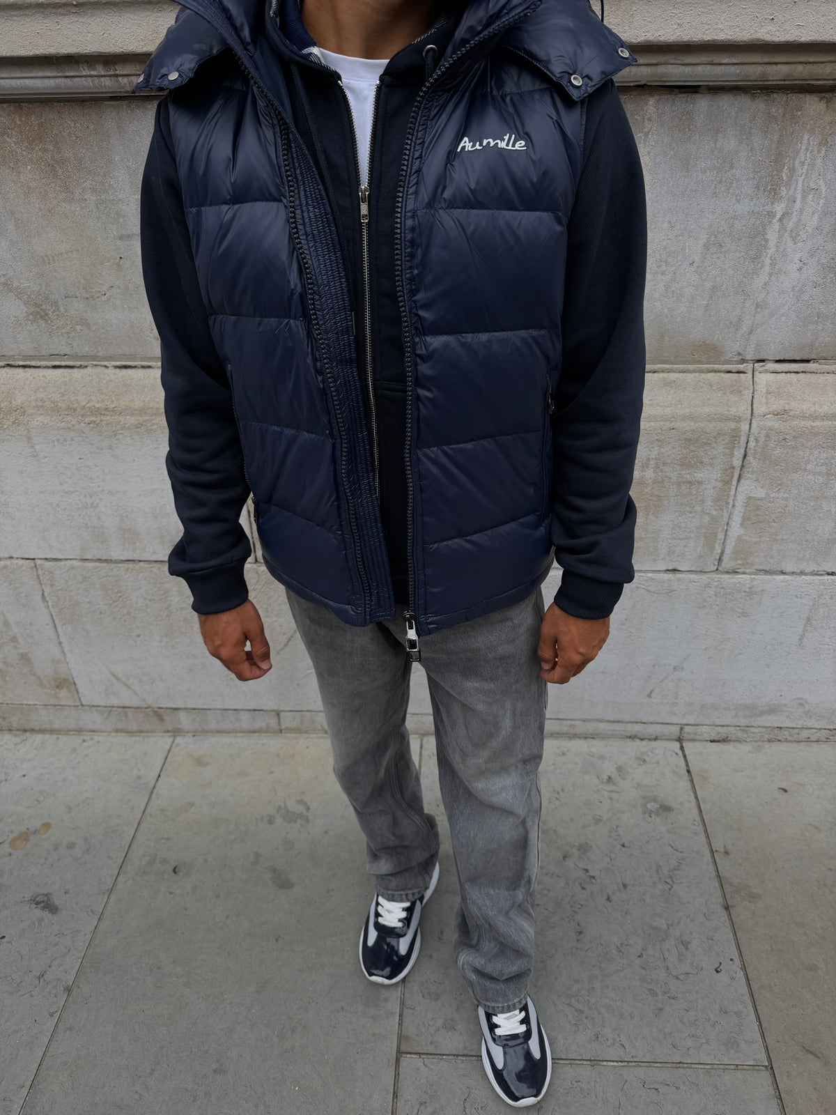 NAVY VEST - Aumille