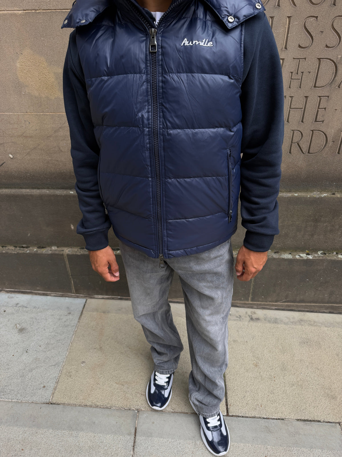 NAVY VEST - Aumille