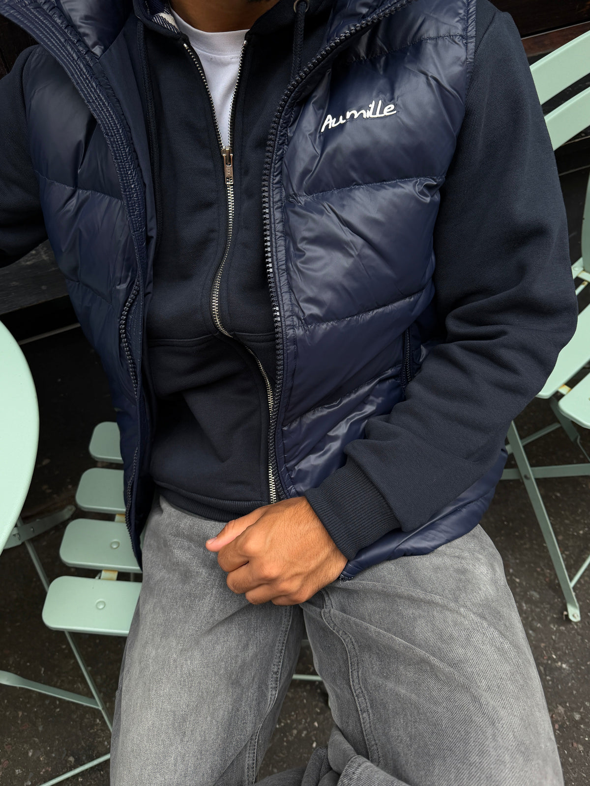 NAVY VEST - Aumille