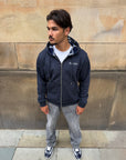 NAVY ZIPPER - Aumille