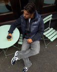 NAVY ZIPPER - Aumille