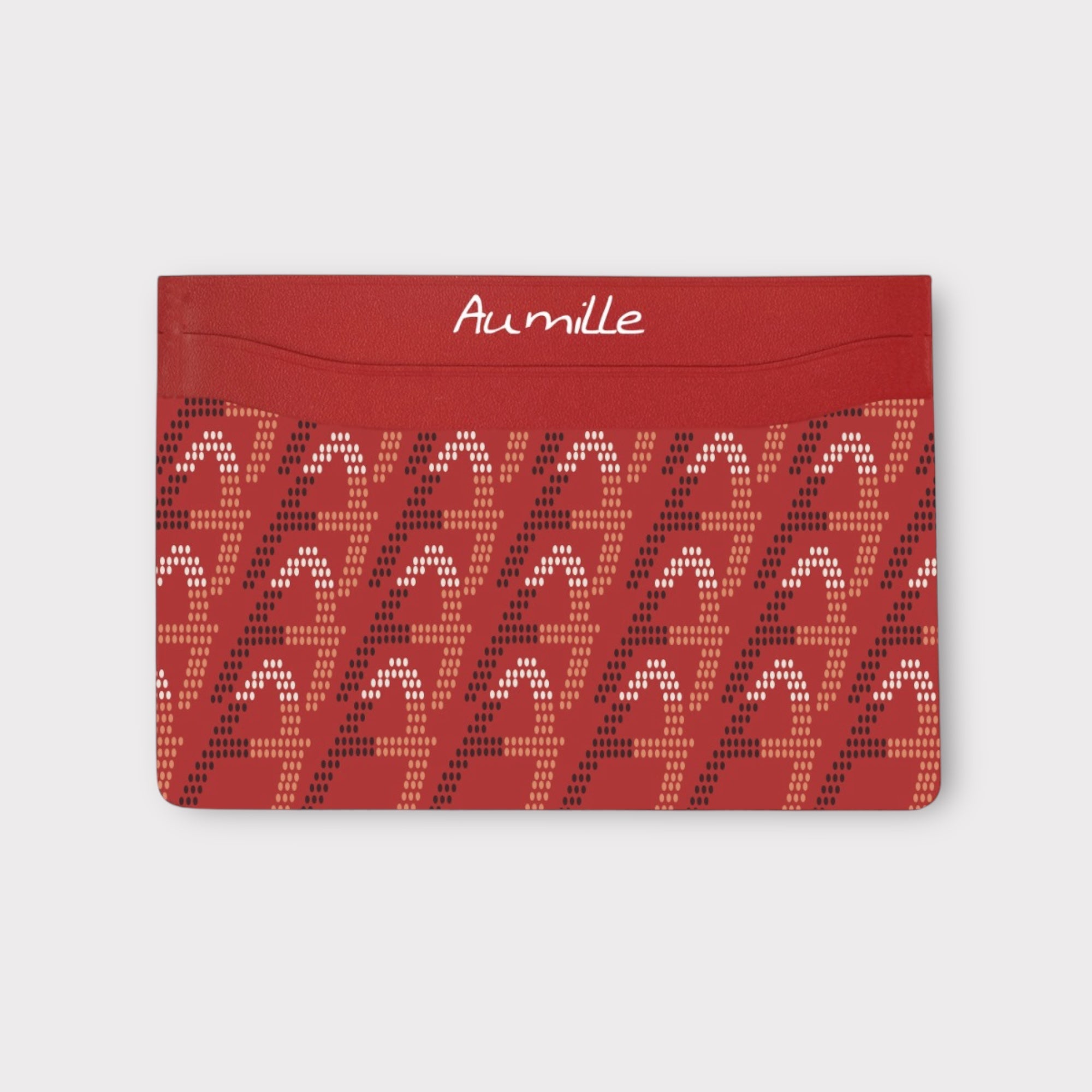 RED CARDHOLDER - Aumille
