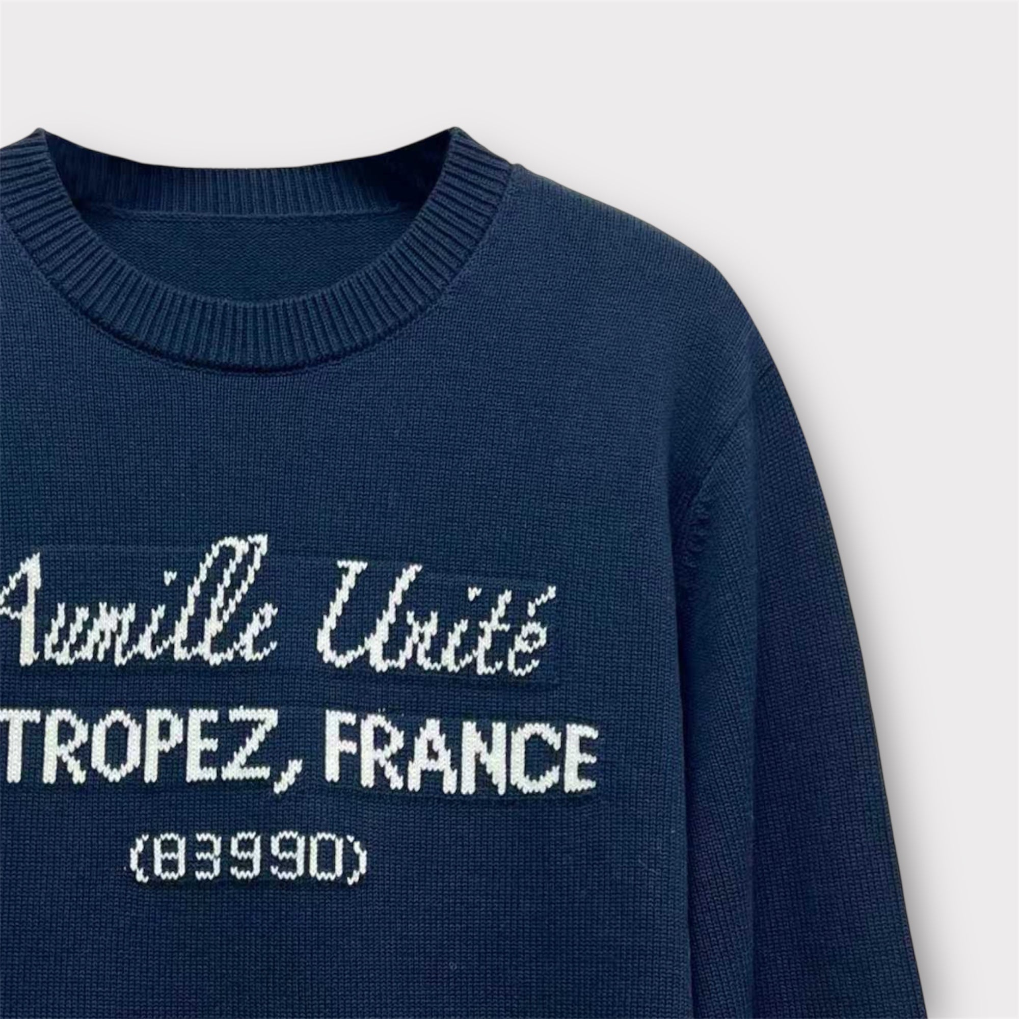 UNITÉ NAVY KNITWEAR - Aumille
