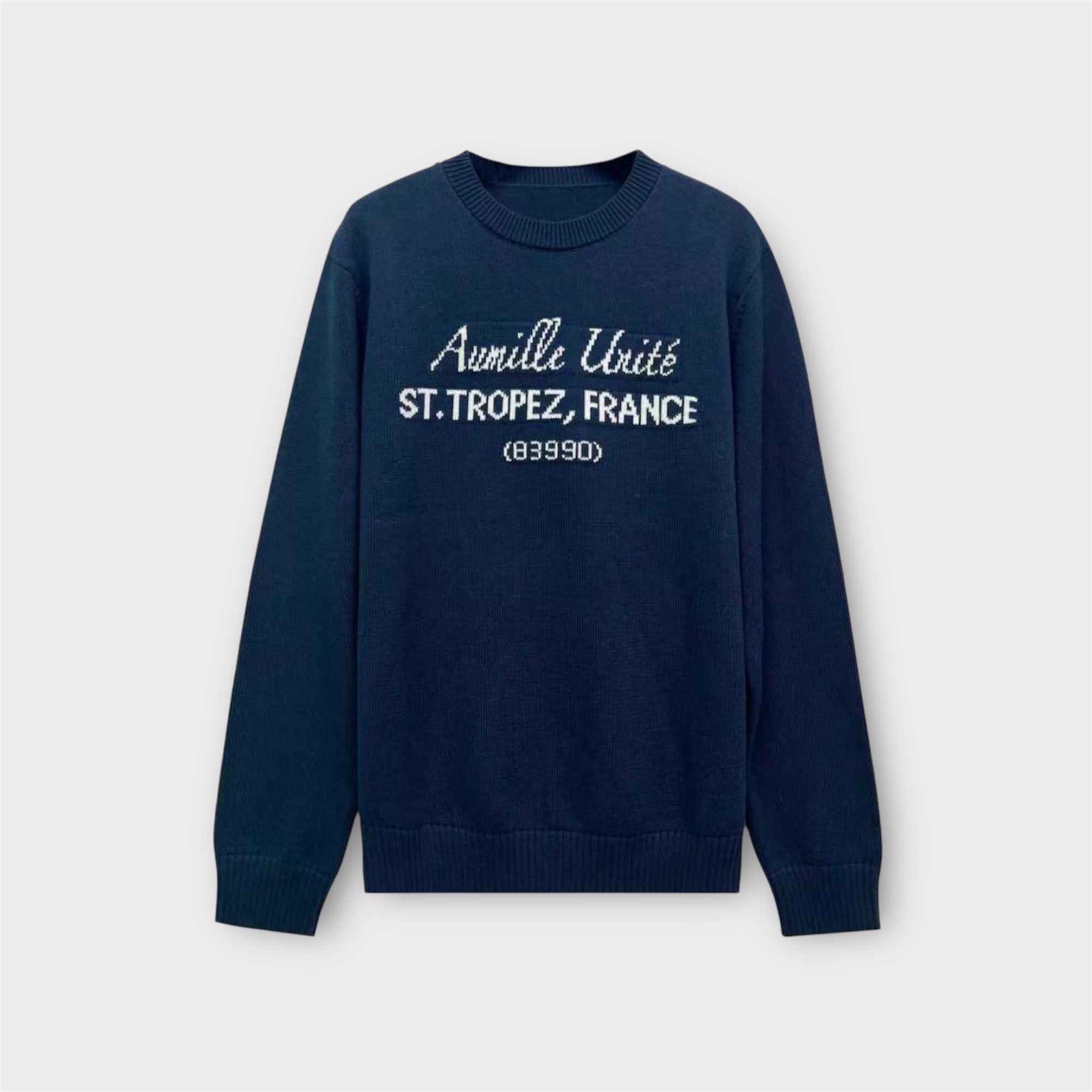 UNITÉ NAVY KNITWEAR - Aumille