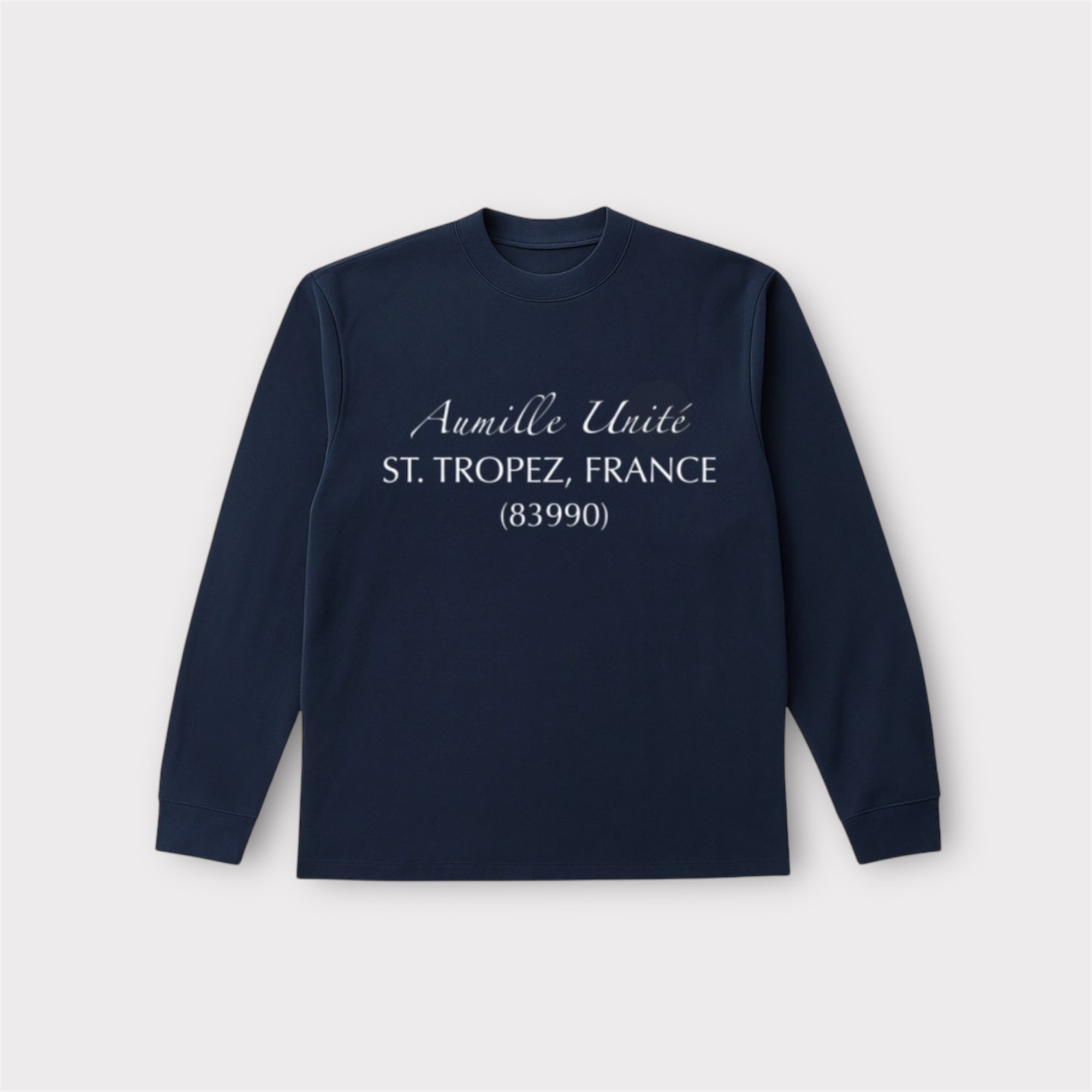 UNITÉ NAVY LONGSLEEVE - Aumille