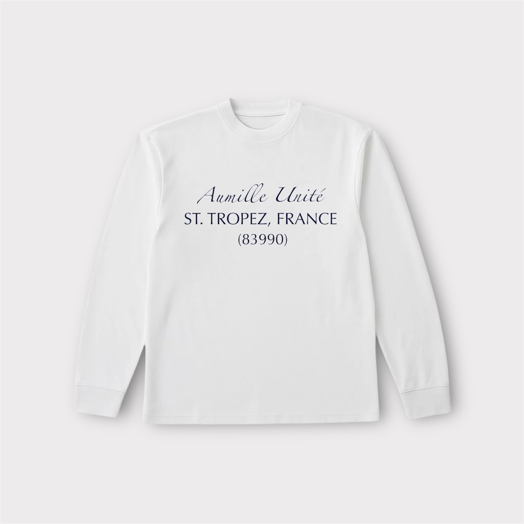 UNITÉ WHITE LONGSLEEVE - Aumille